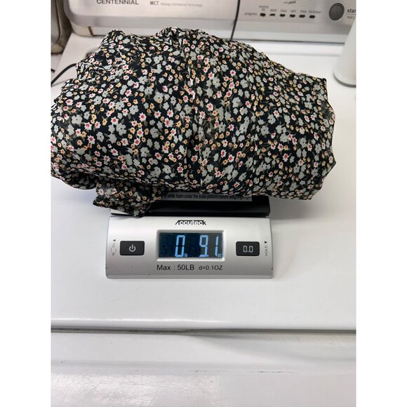 Topshop Floral Print Dress With Lace Trim US 12 Lightweight & Comfy - Picture 7 of 7